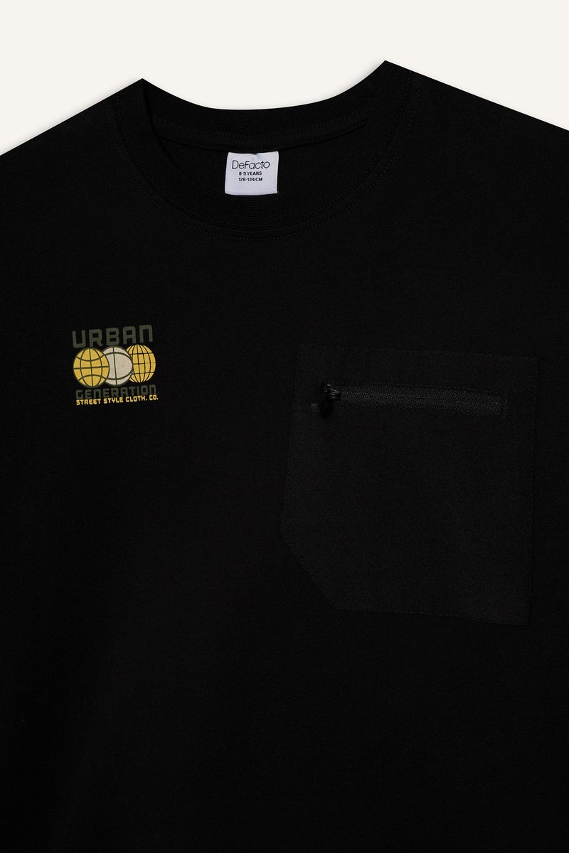 ديفاكتو طقم اولادي قصة عادية - قطعتين - Image 4